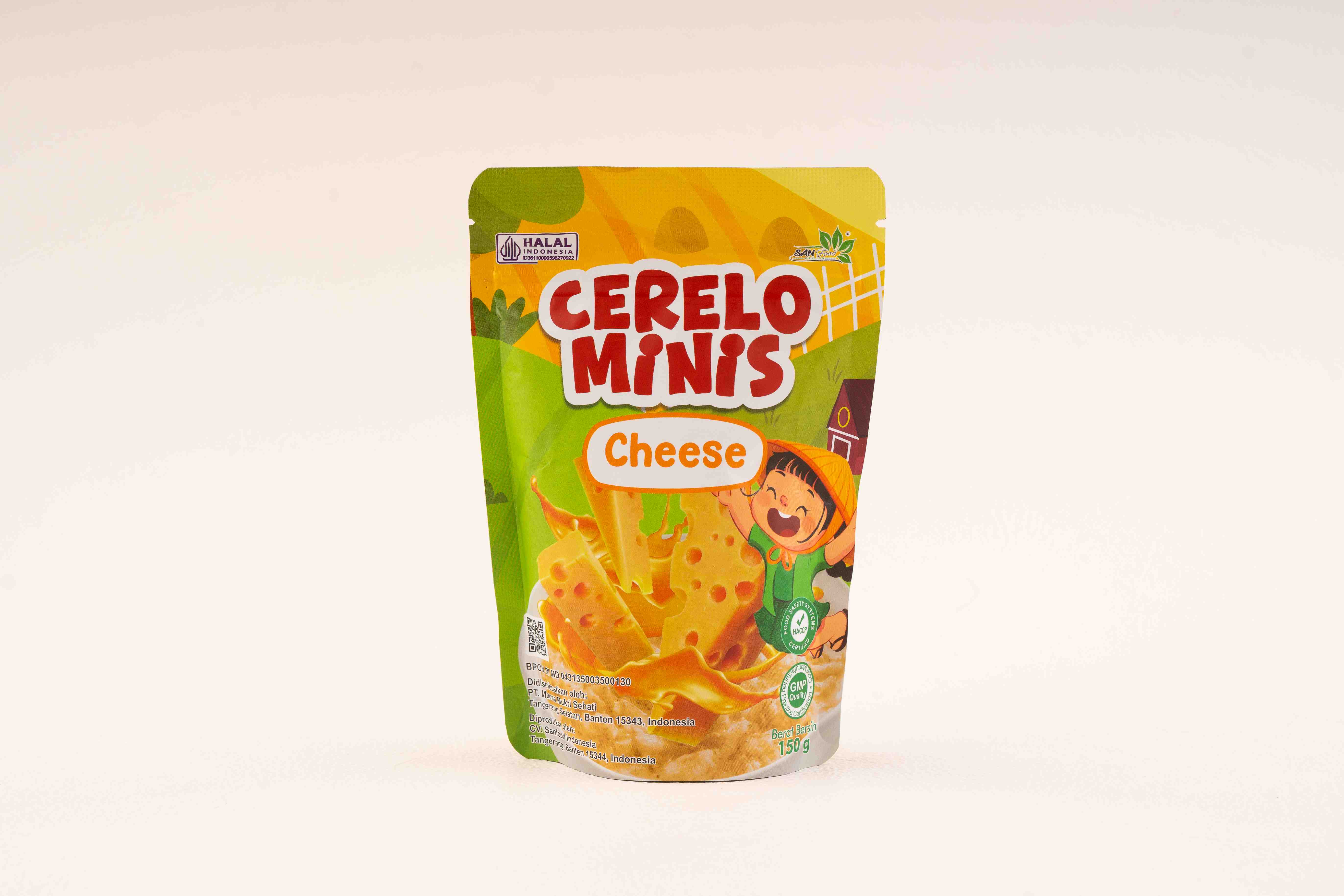 Produk Cerelo Minis Cheese Sanfood Indonesia | GOOD FOOD FOR GOOD KIDS