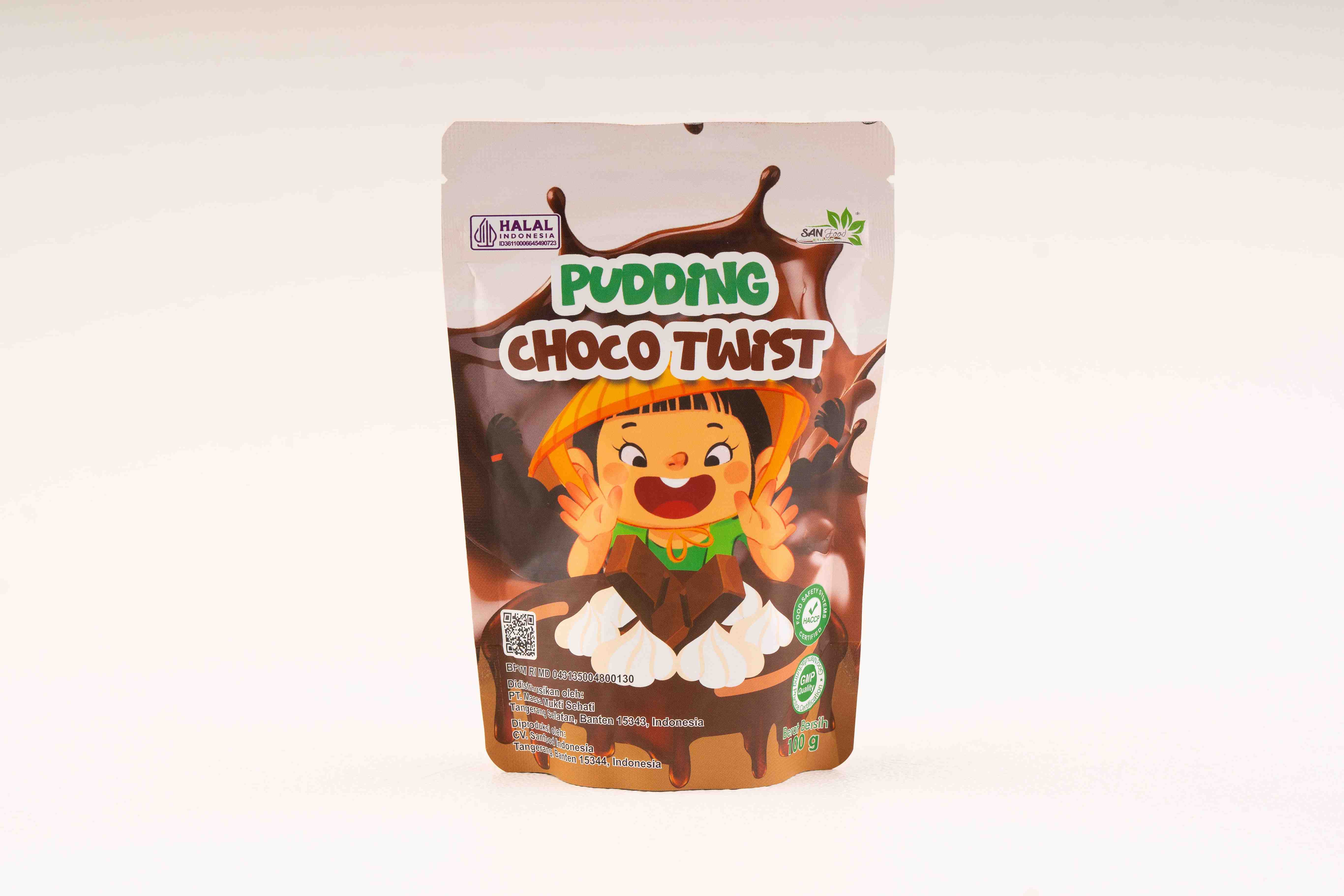 Produk Pudding Choco Twist Sanfood Indonesia | GOOD FOOD FOR GOOD KIDS