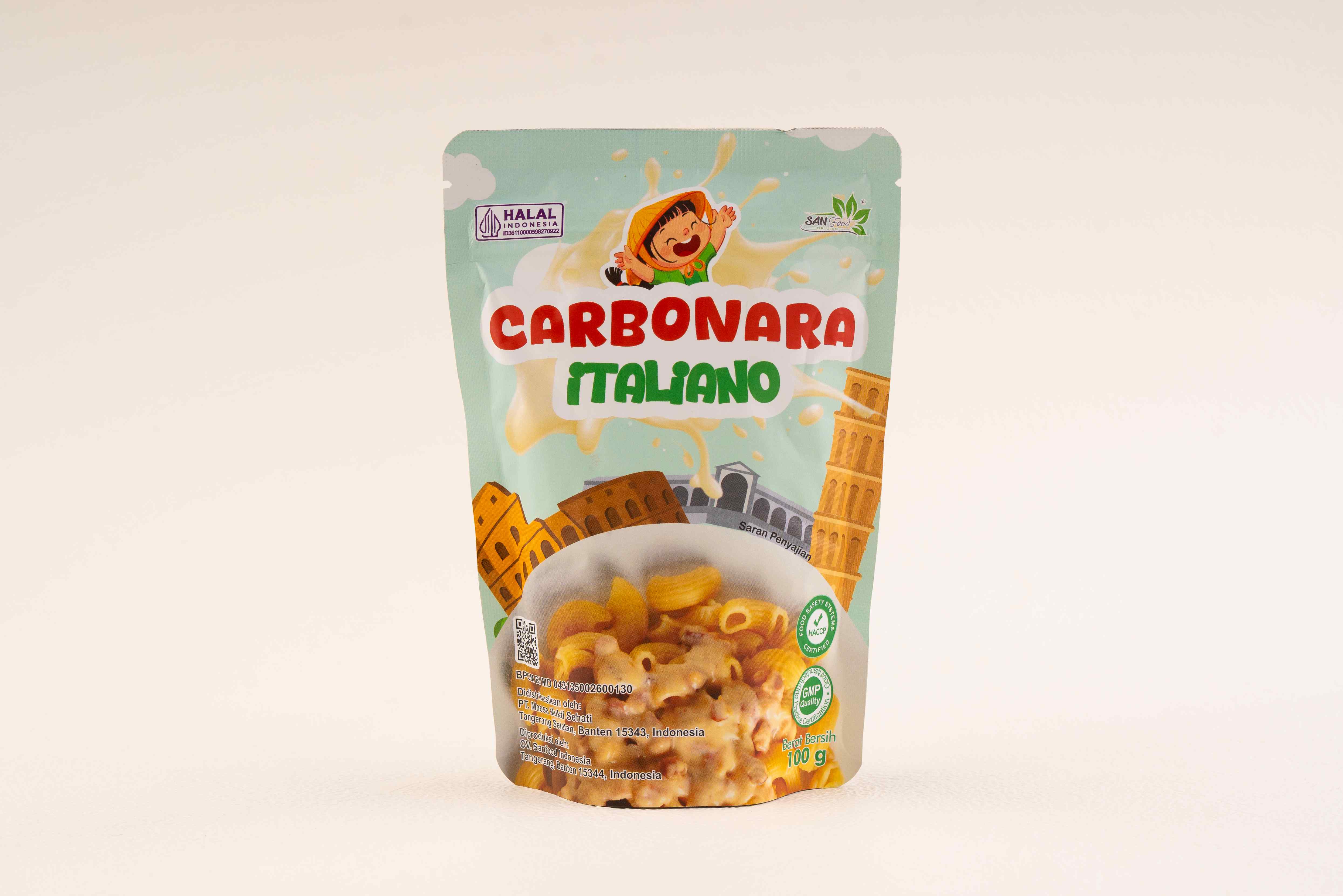 Produk Carbonara Italiano Sanfood Indonesia | GOOD FOOD FOR GOOD KIDS