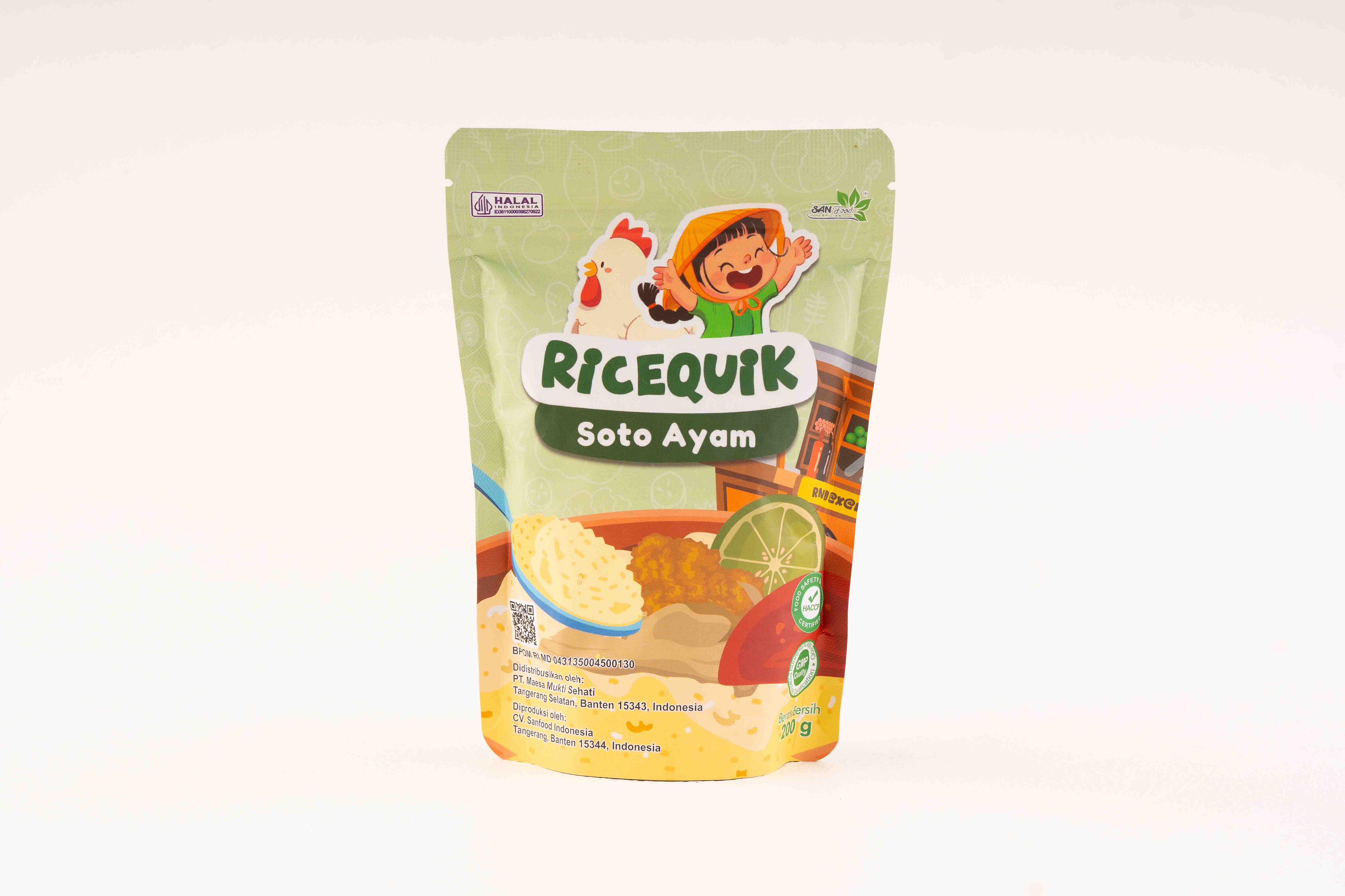 Produk Ricequik Soto Ayam Sanfood Indonesia | GOOD FOOD FOR GOOD KIDS