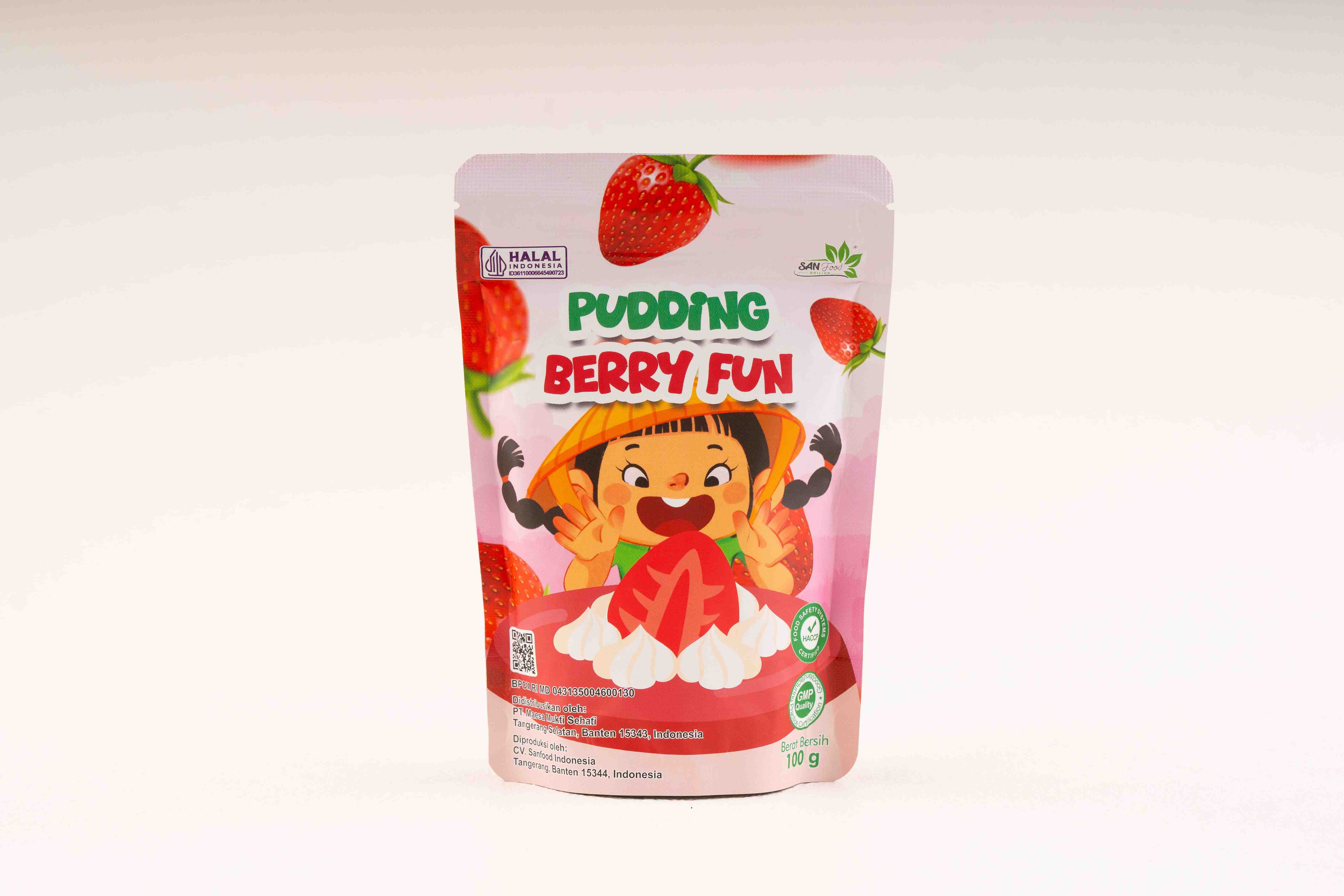 Produk Pudding Berry Fun Sanfood Indonesia | GOOD FOOD FOR GOOD KIDS